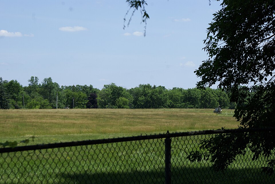 A 2012 view of the Love Canal site