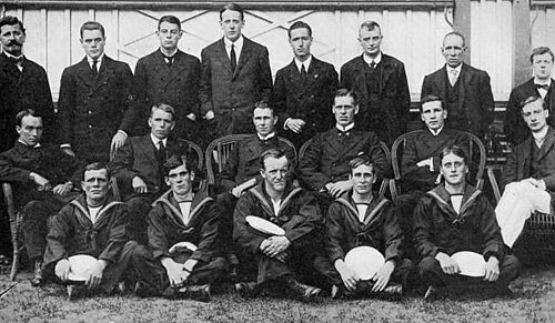 Members of Shackleton's Ross Sea party