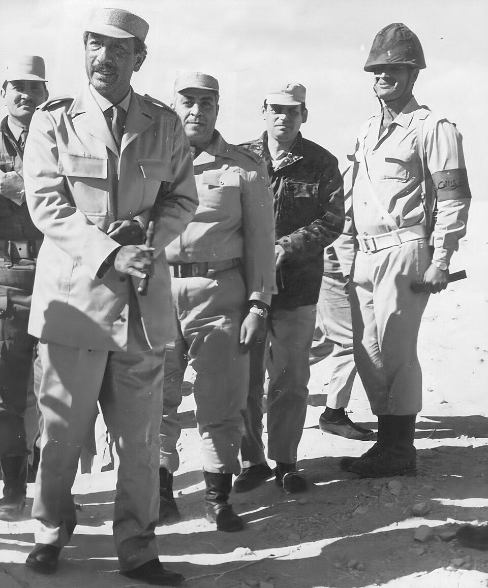 Anwar Sadat in 1973.