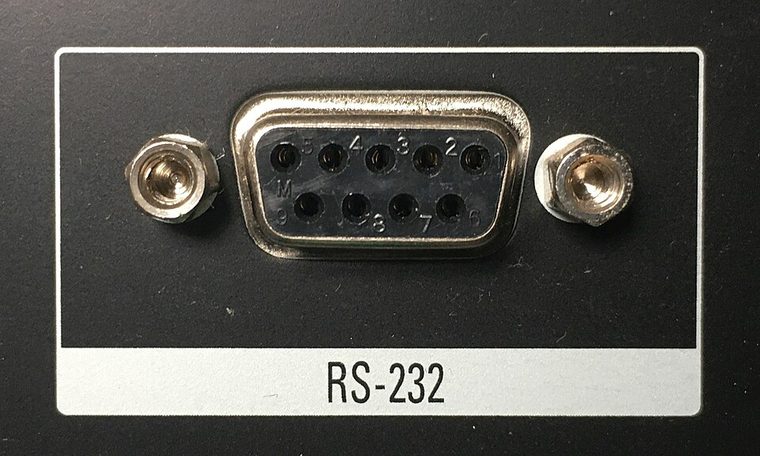 Photograph of RS-232 DE-9 Loopback Diagnostic Adapter