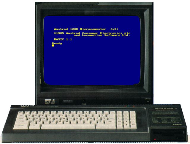 Photograph of Amstrad CPC 6128 Computer Enclosure