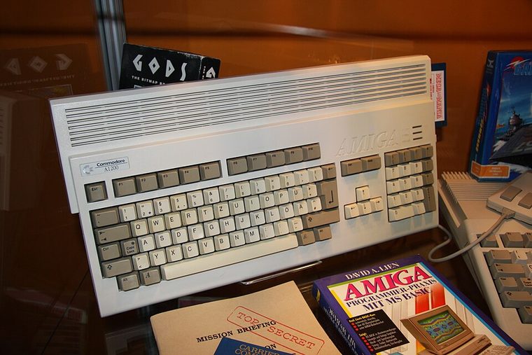 Photograph of Commodore Amiga 1200 Computer Case