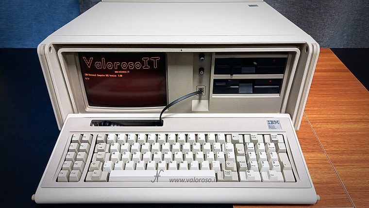 Photograph of IBM Personal Computer 5155 Portable