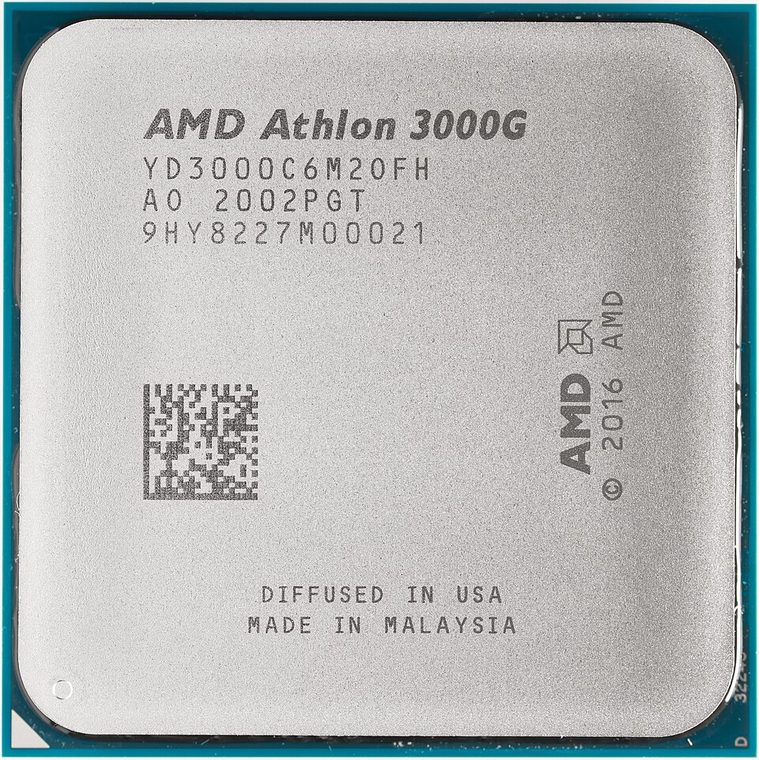 Photograph of AMD Athlon 3000G