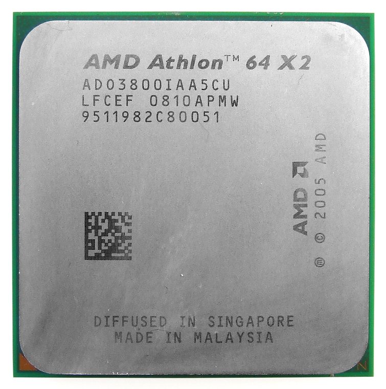 Photograph of AMD Athlon 64 X2 3800+ Windsor