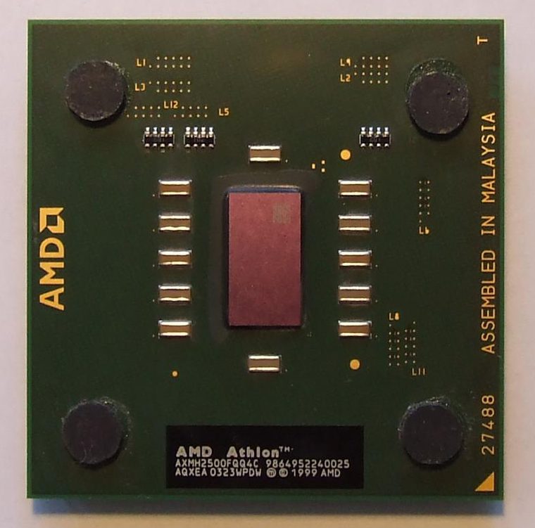 Photograph of AMD Athlon XP-M 2500+ Barton