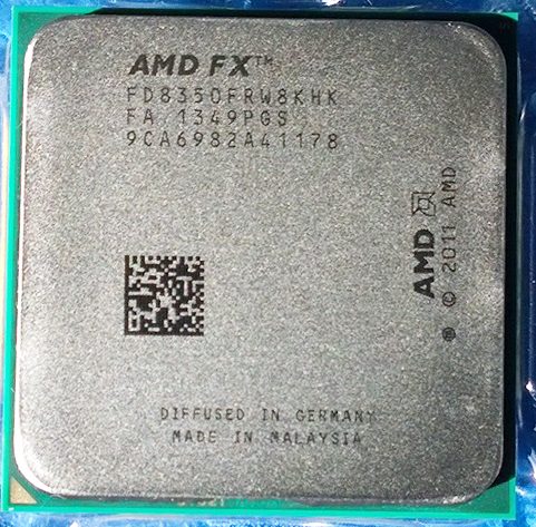 Photograph of AMD FX-8350