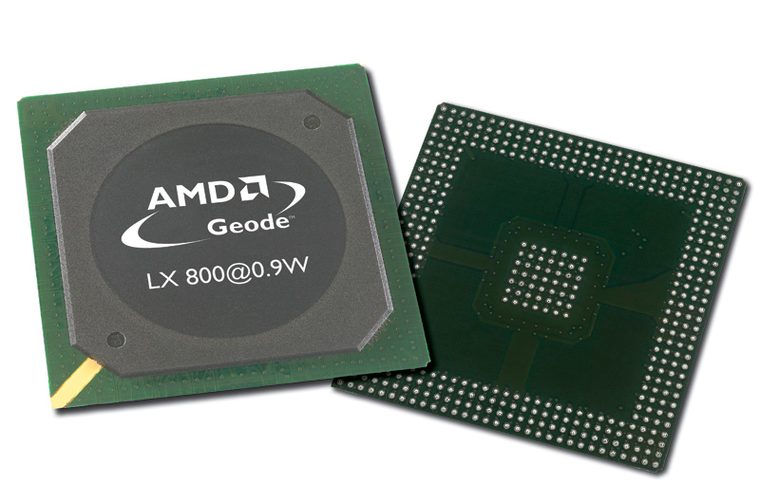 Photograph of AMD Geode LX 800