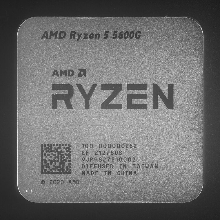 Photograph of AMD Ryzen 5 5600G