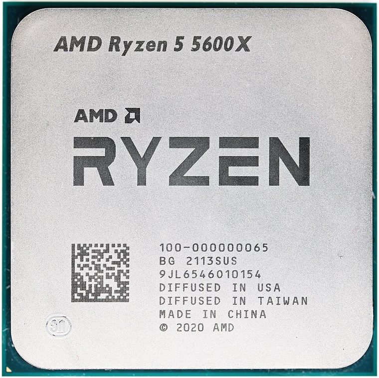 Photograph of AMD Ryzen 5 5600X