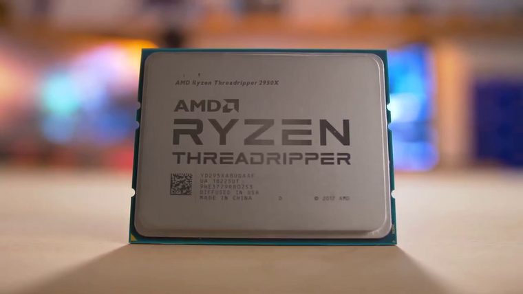Photograph of AMD Ryzen Threadripper 2950X