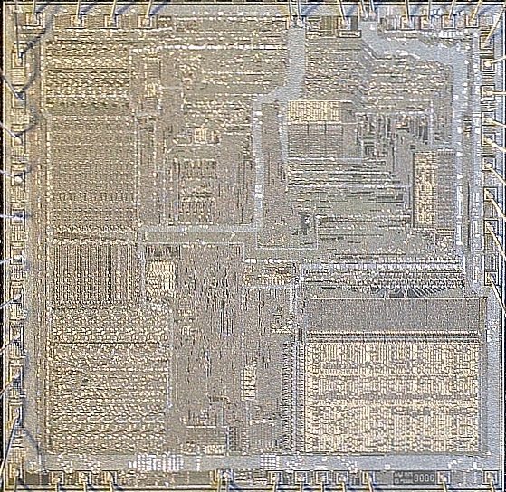 Photograph of Intel 8086
