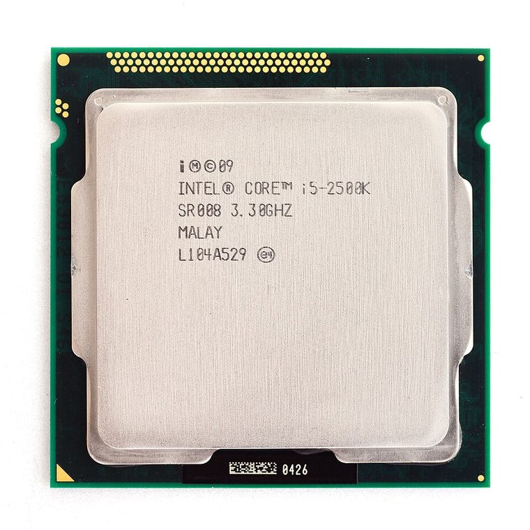 Photograph of Intel Core i5-2500K