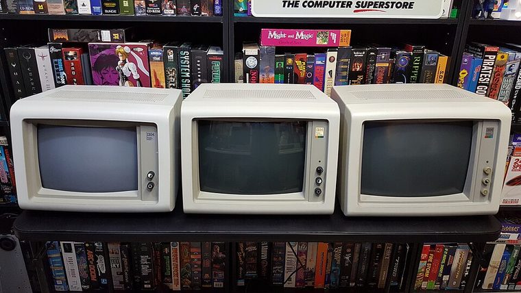 Photograph of IBM 5151 Monochrome Display