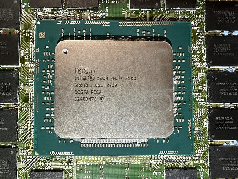 Photograph of Intel Xeon Phi 5110P