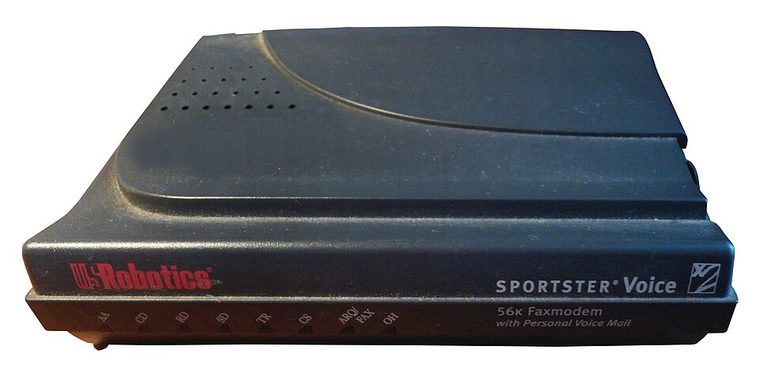 Photograph of US Robotics Sportster 56K ISA Modem