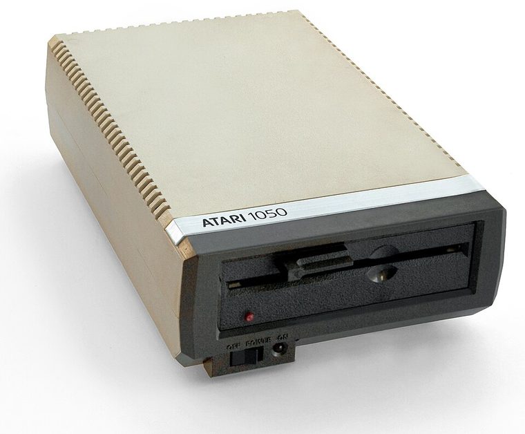 Photograph of Atari 1050 Disk Drive
