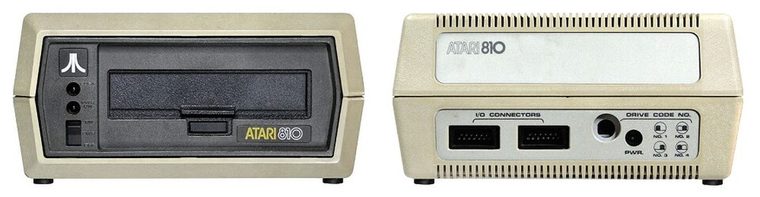 Photograph of Atari 810 Disk Drive