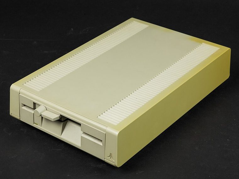 Photograph of Atari XF551 Disk Drive