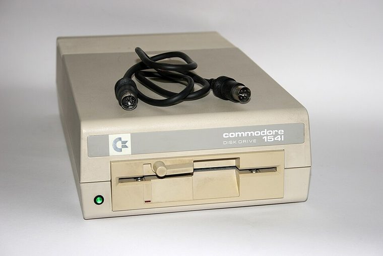 Photograph of Commodore 1541 Disk Drive