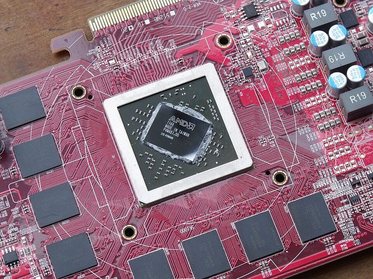 Photograph of AMD Radeon HD 6850 1 GB reference