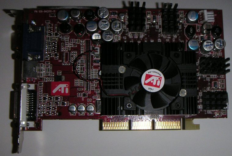 Photograph of ATI Radeon 9700 PRO