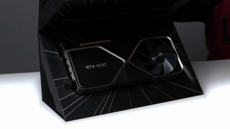 Photograph of NVIDIA GeForce RTX 4090 Founders Edition