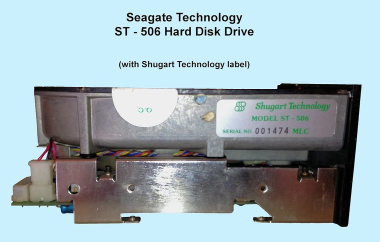 Photograph of Seagate ST-506