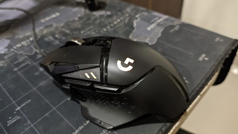 Photograph of Logitech G502 HERO