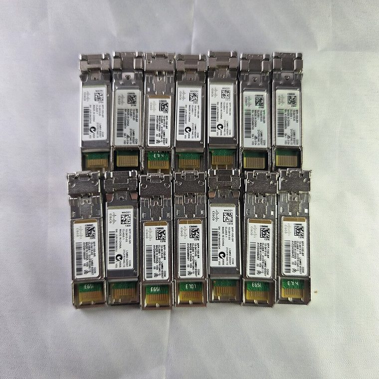 Photograph of Cisco SFP-10G-SR 10GBASE-SR SFP+ Transceiver