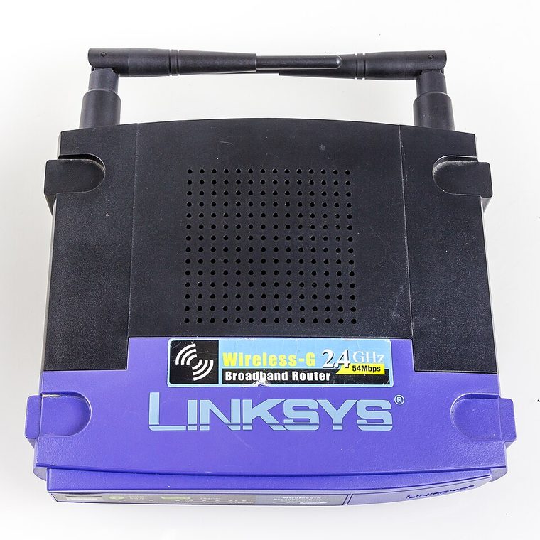 Photograph of Linksys WRT54GL Version 1.1 Wireless-G Router