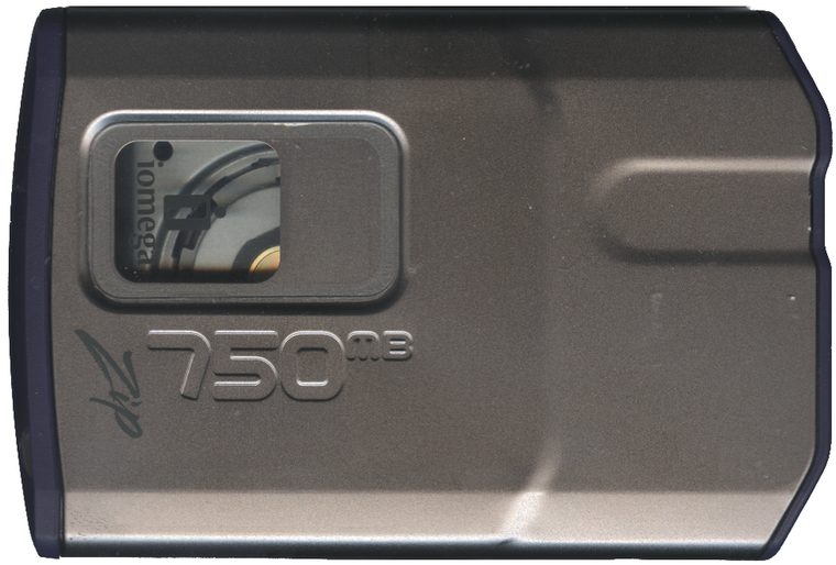 Photograph of Iomega Zip 750 750 MB Disk
