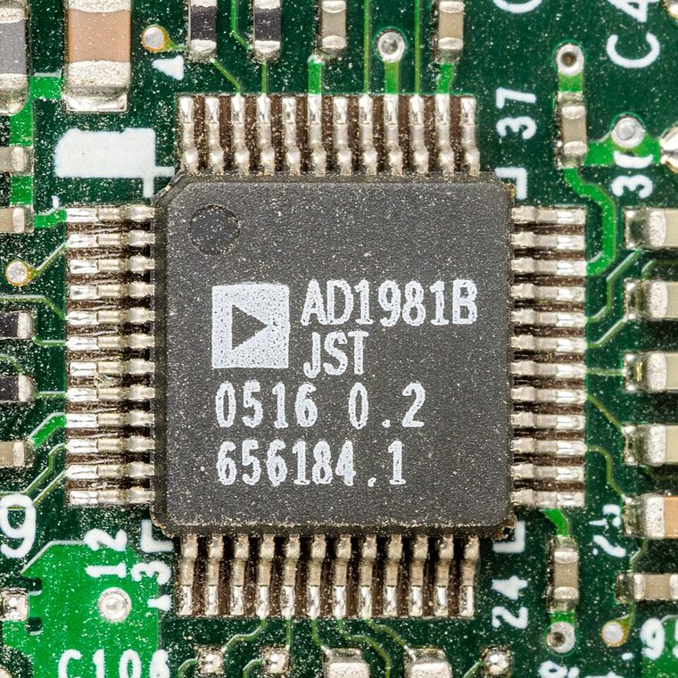 Photograph of Analog Devices AD1981B