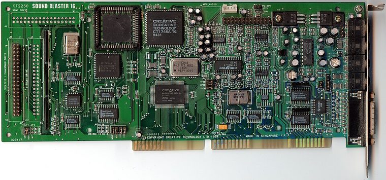 Photograph of Creative Sound Blaster 16 (CT2230)