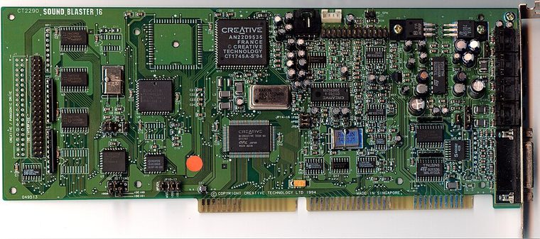 Photograph of Creative Sound Blaster 16 (CT2290)